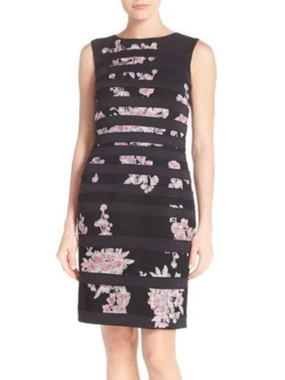 Tadashi Shoji Scuba Sheath Kure Dress Size 16 NWT